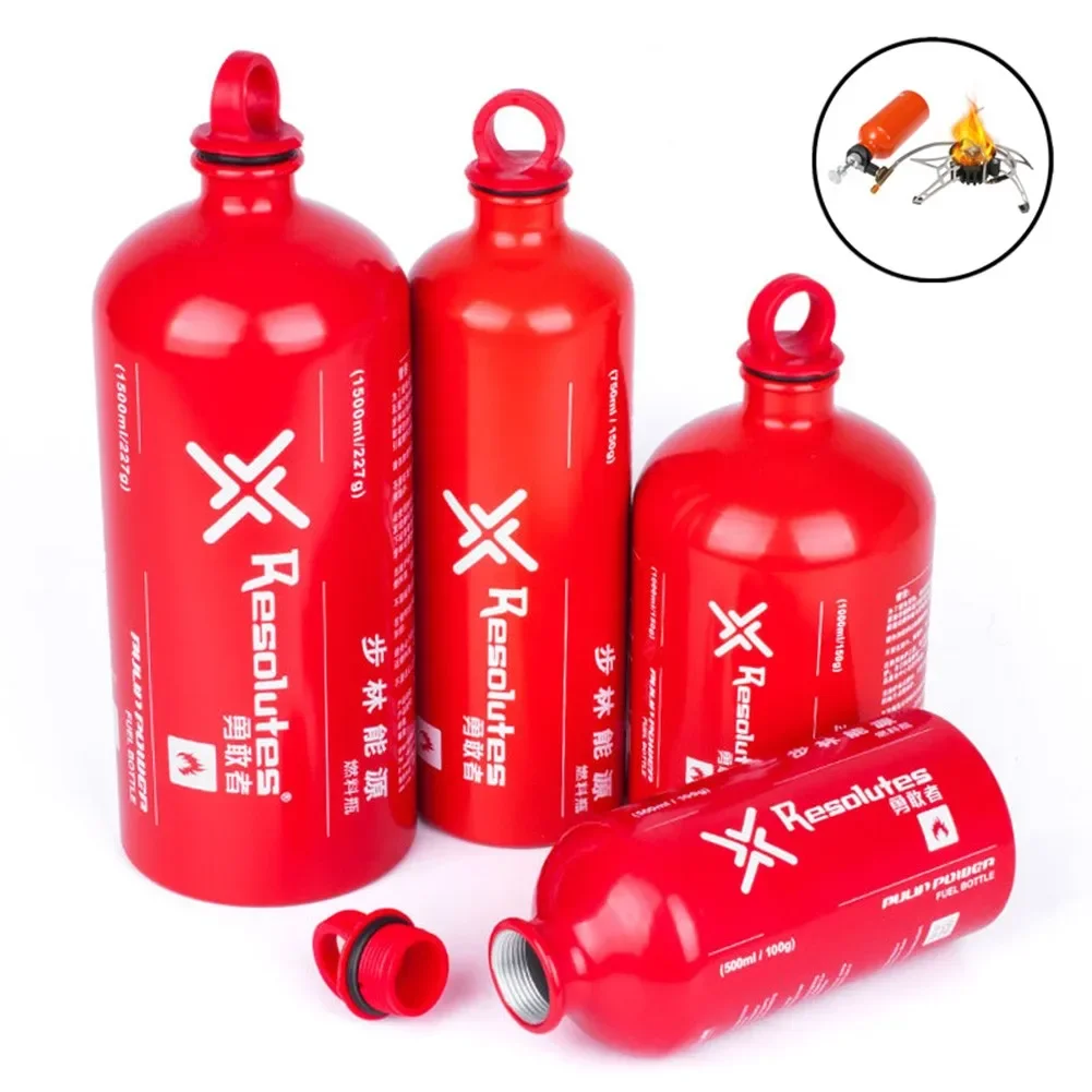 Outdoor Power Heater - 1500/1000/750/500 ML กลางแจ้งแก๊สน้ํามันเชื้อเพลิงขวดรถจักรยานยนต์ฉุกเฉินเบนซินเบนซินกระป๋อง Camping เตาทําอาหารการใช้ขวด