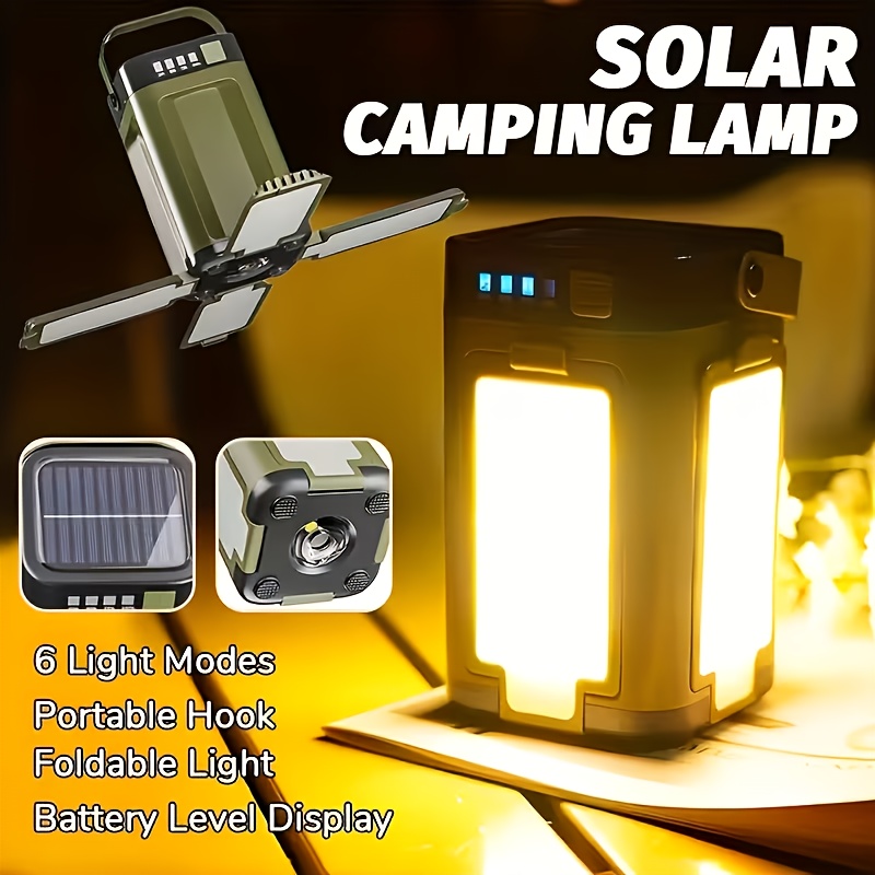 ไฟแคมป์ปิ้งพกพาพลังงานแสงอาทิต - Power Outdoor บทวิจารณ์และราคา