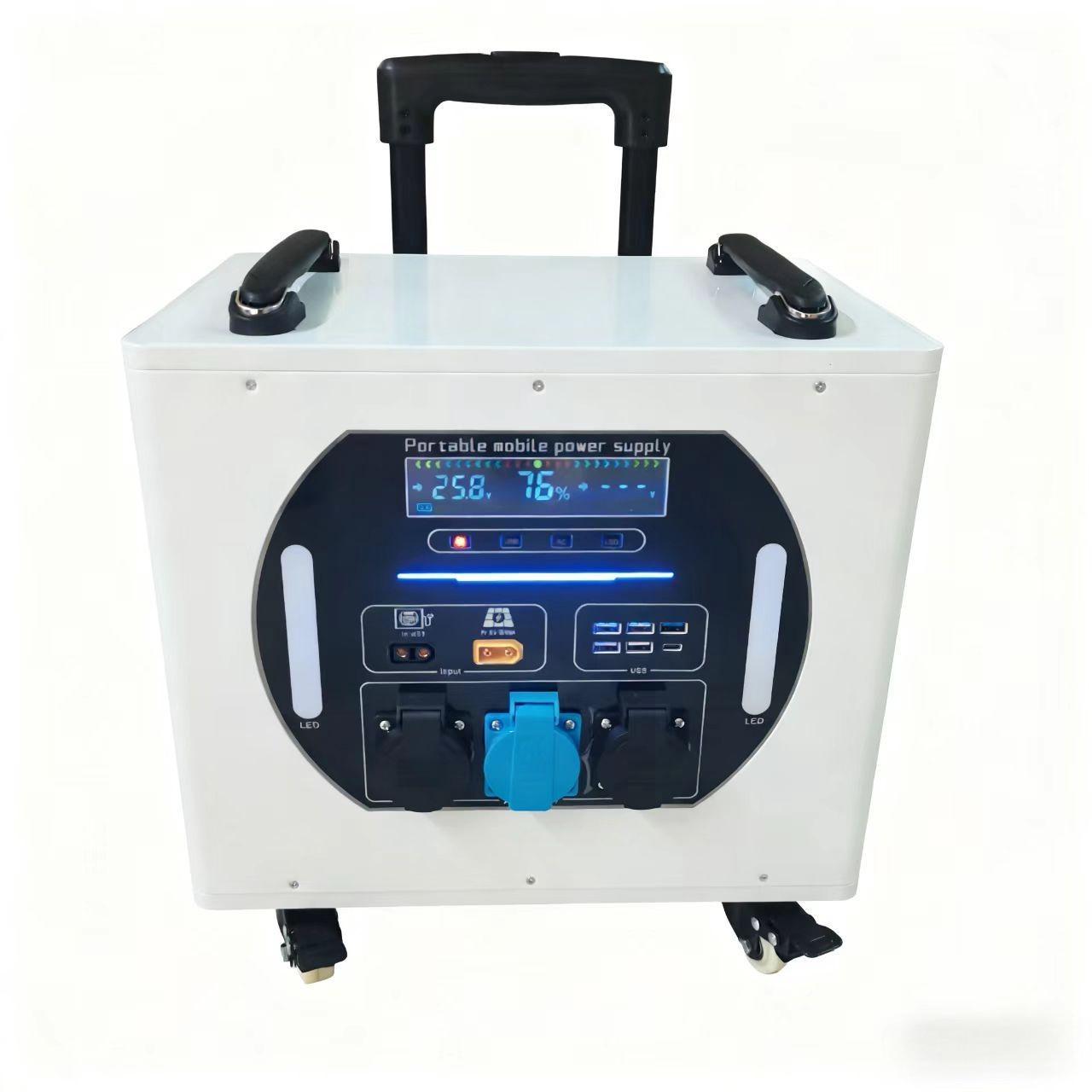 สถานีไฟฟ้าพกพาแบบกระเป๋าเดินทา - Power Outdoor บทวิจารณ์และราคา