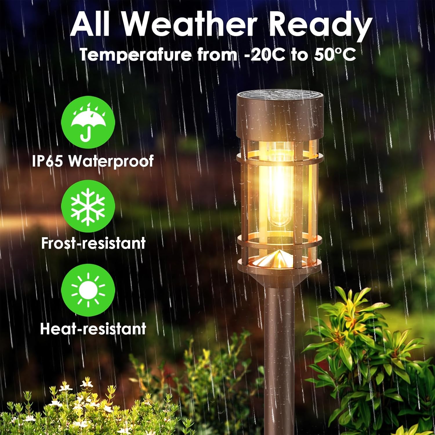 โคมไฟพลังงานแสงอาทิตย์แบบเสียบ - Outdoor Power Hub บทวิจารณ์และราคา