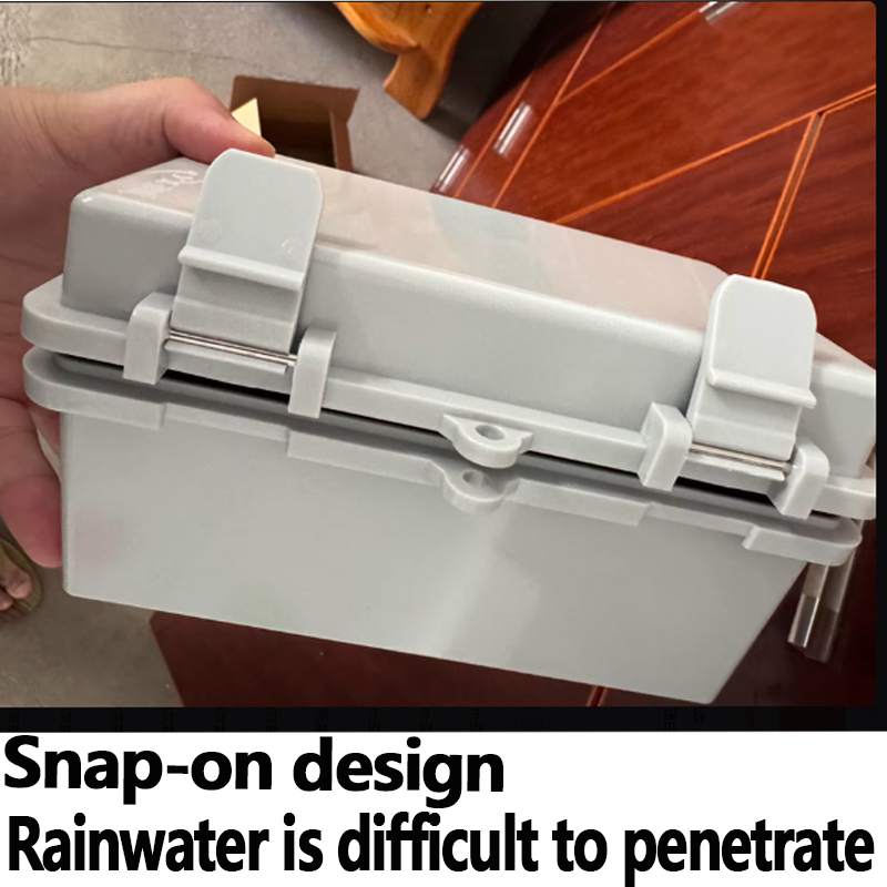 กล่องรวมสายไฟฟ้ากันน้ำ IP66 สี - Outdoor Power Box Cover บทวิจารณ์และราคา