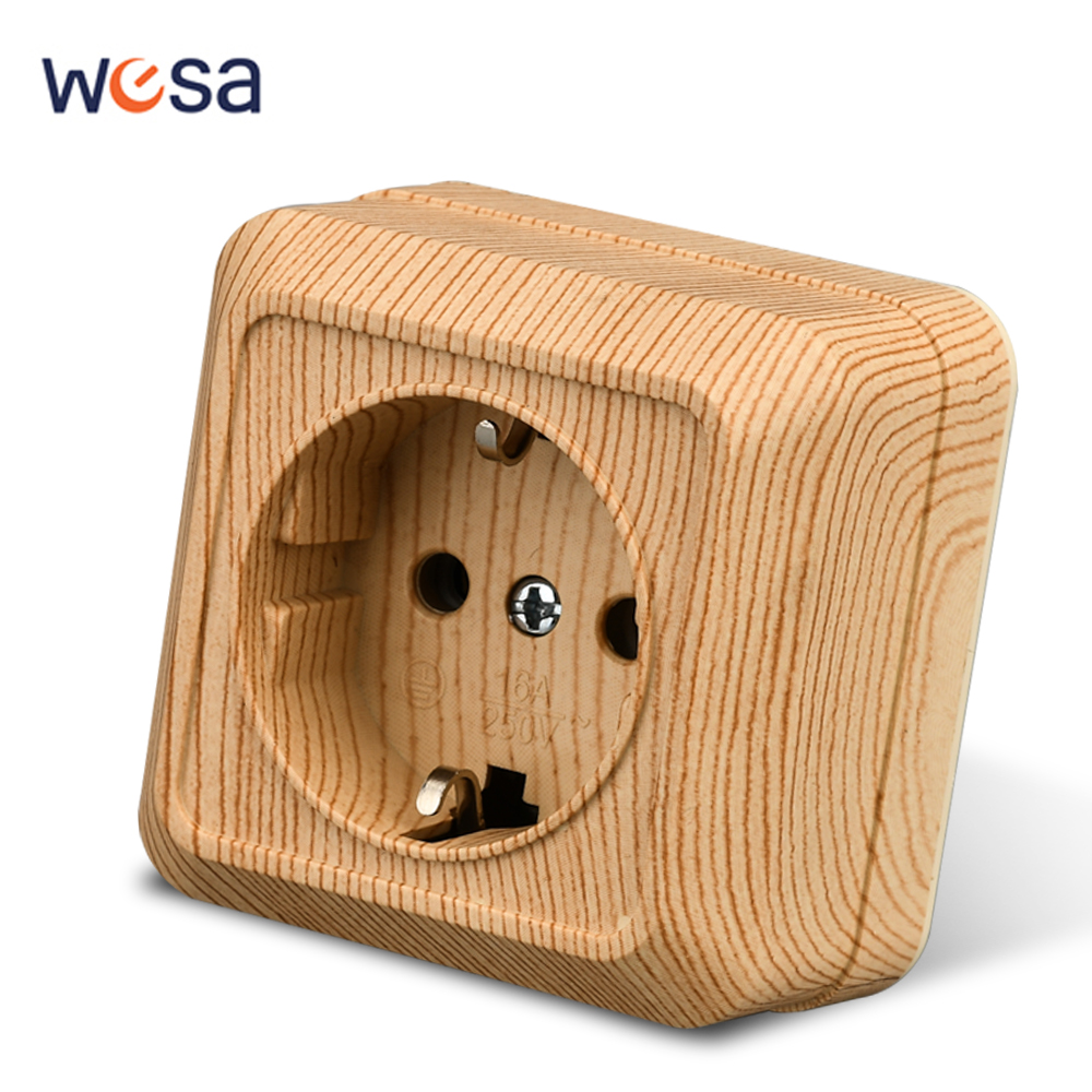 Wesa ปลั๊กเสียบพื้นผิวไม้ติดผน - Outdoor Power Hub บทวิจารณ์และราคา