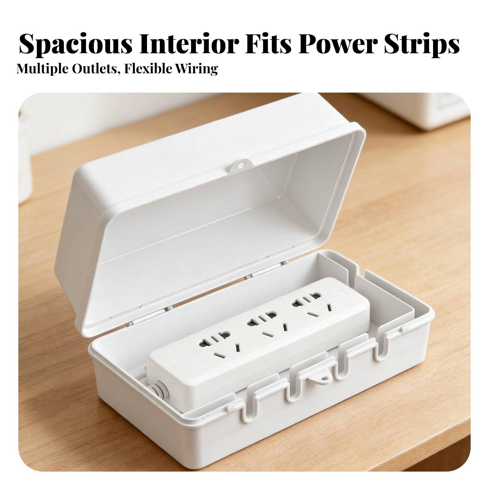 กล่องปลั๊กไฟกันน้ำ ป้องกันฝุ่น - Outdoor Power Box Cover บทวิจารณ์และราคา