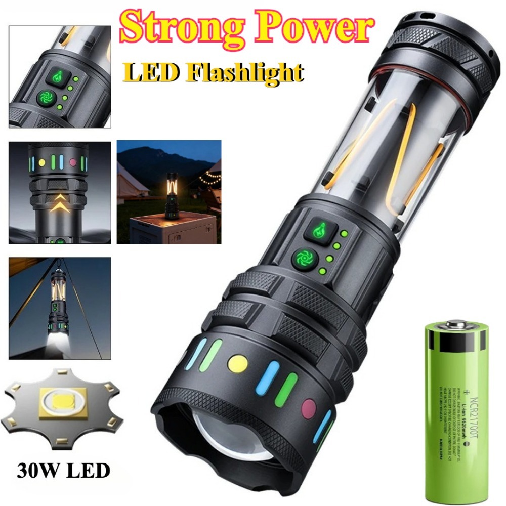 ไฟฉาย LED สว่างพิเศษทรงพลัง ชา - Outdoor Power Bank บทวิจารณ์และราคา