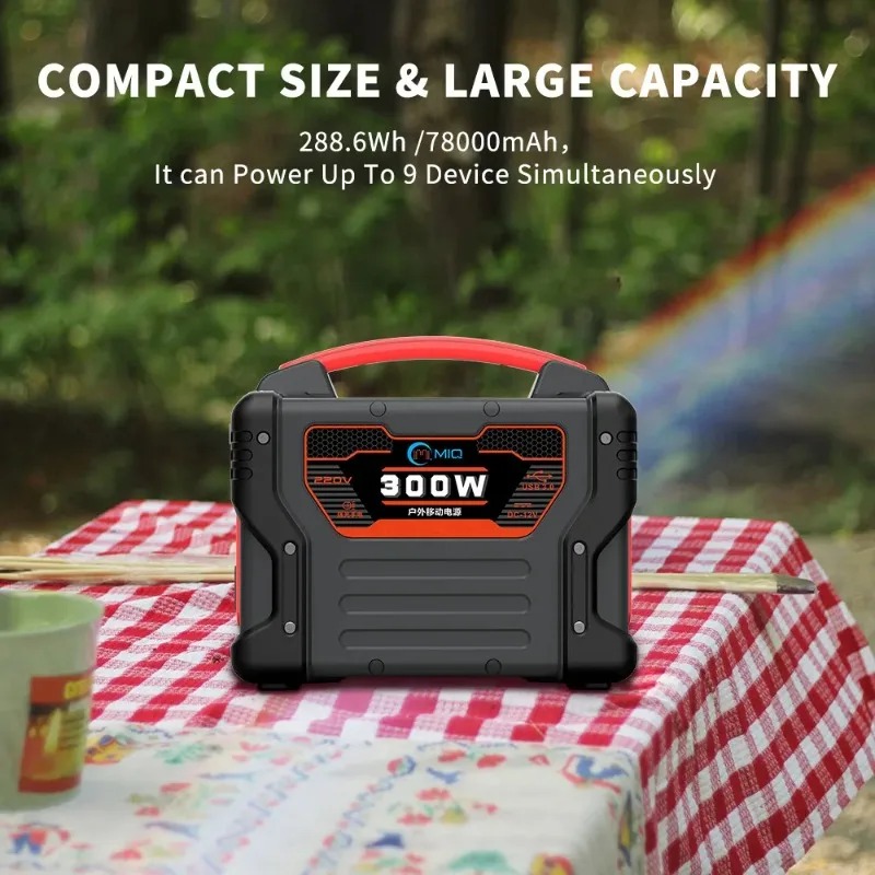 สถานีไฟฟ้าพกพาคุณภาพดี 300W 29 - Quality Outdoor Power บทวิจารณ์และราคา