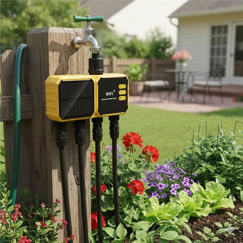 AB08-ตัวควบคุมการให้น้ำอัตโนมั - Power Zone Outdoor Timer บทวิจารณ์และราคา
