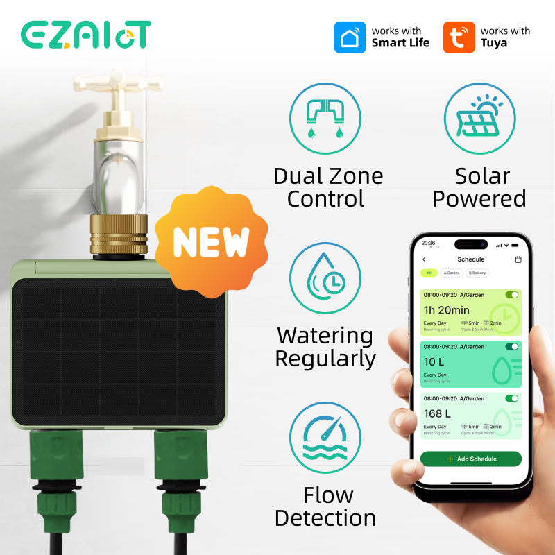 ตัวตั้งเวลาควบคุมการรดน้ำอัจฉร - Power Zone Outdoor Timer บทวิจารณ์และราคา