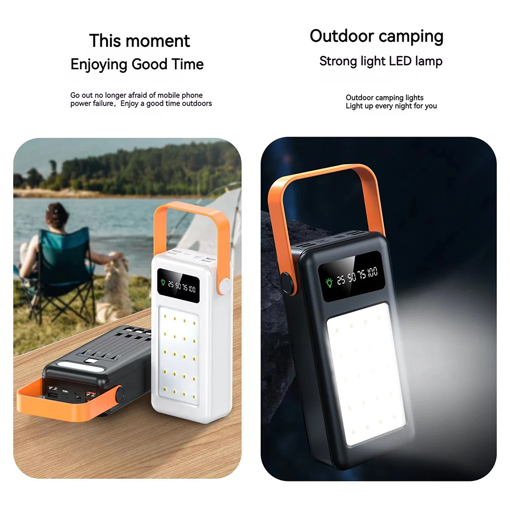 แบตเตอรี่สำรองพกพา 50000mAh 80 - Outdoor Power Bank บทวิจารณ์และราคา