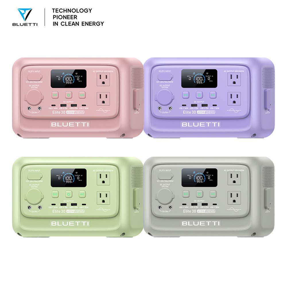 【รุ่นใหม่】BLUETTI Elite 30 V2  - Outdoor Power Bank บทวิจารณ์และราคา