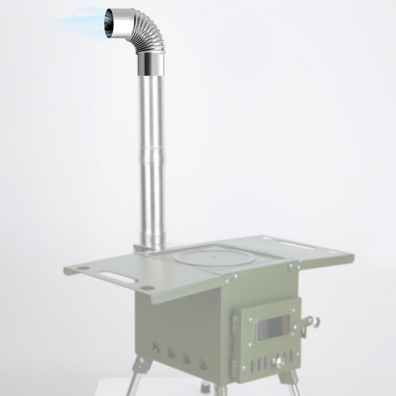 60/75 มม.สแตนเลส 90 องศาข้อศอก - Outdoor Power Heater บทวิจารณ์และราคา