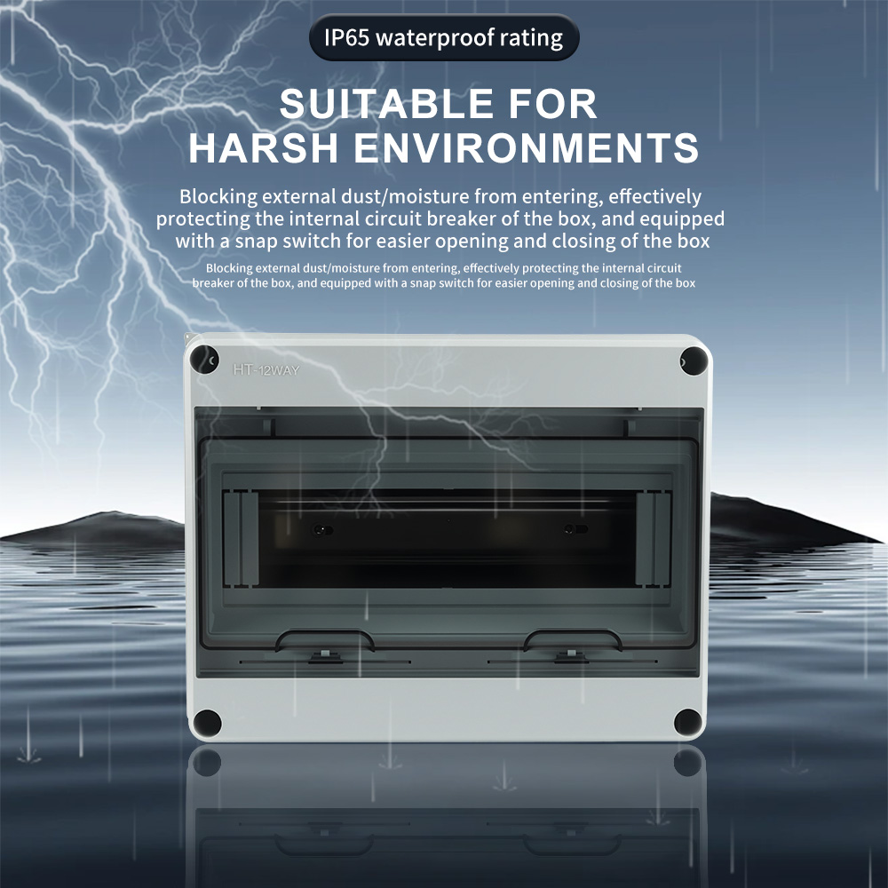 กล่องกระจายไฟฟ้ากันน้ำ HT-5/8/ - Outdoor Power Box Cover บทวิจารณ์และราคา
