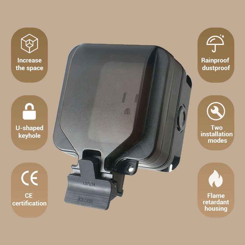 Avoir IP66 ซ็อกเก็ตกันน้ําผนัง - Outdoor Power Outlet บทวิจารณ์และราคา
