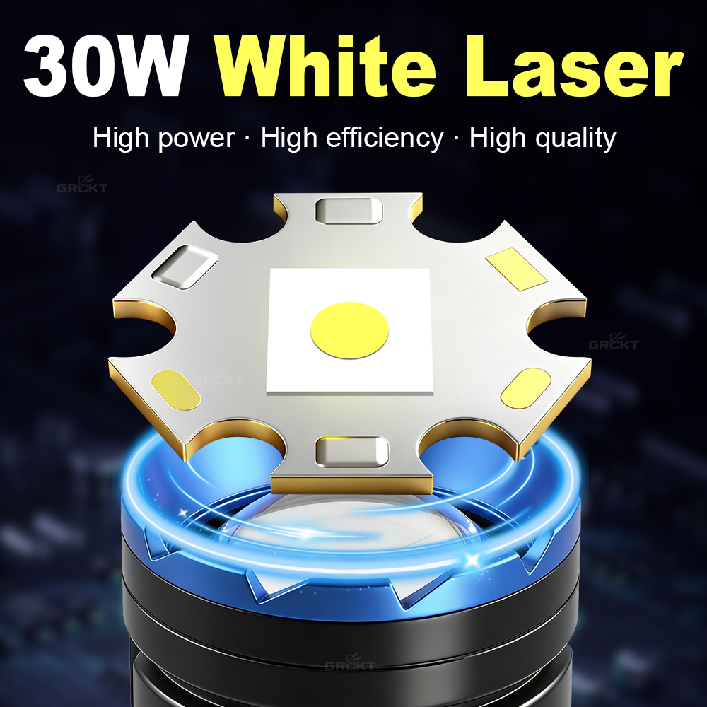 ไฟฉายแคมป์ปิ้งเลเซอร์สีขาว ชาร - Outdoor Power Bank บทวิจารณ์และราคา