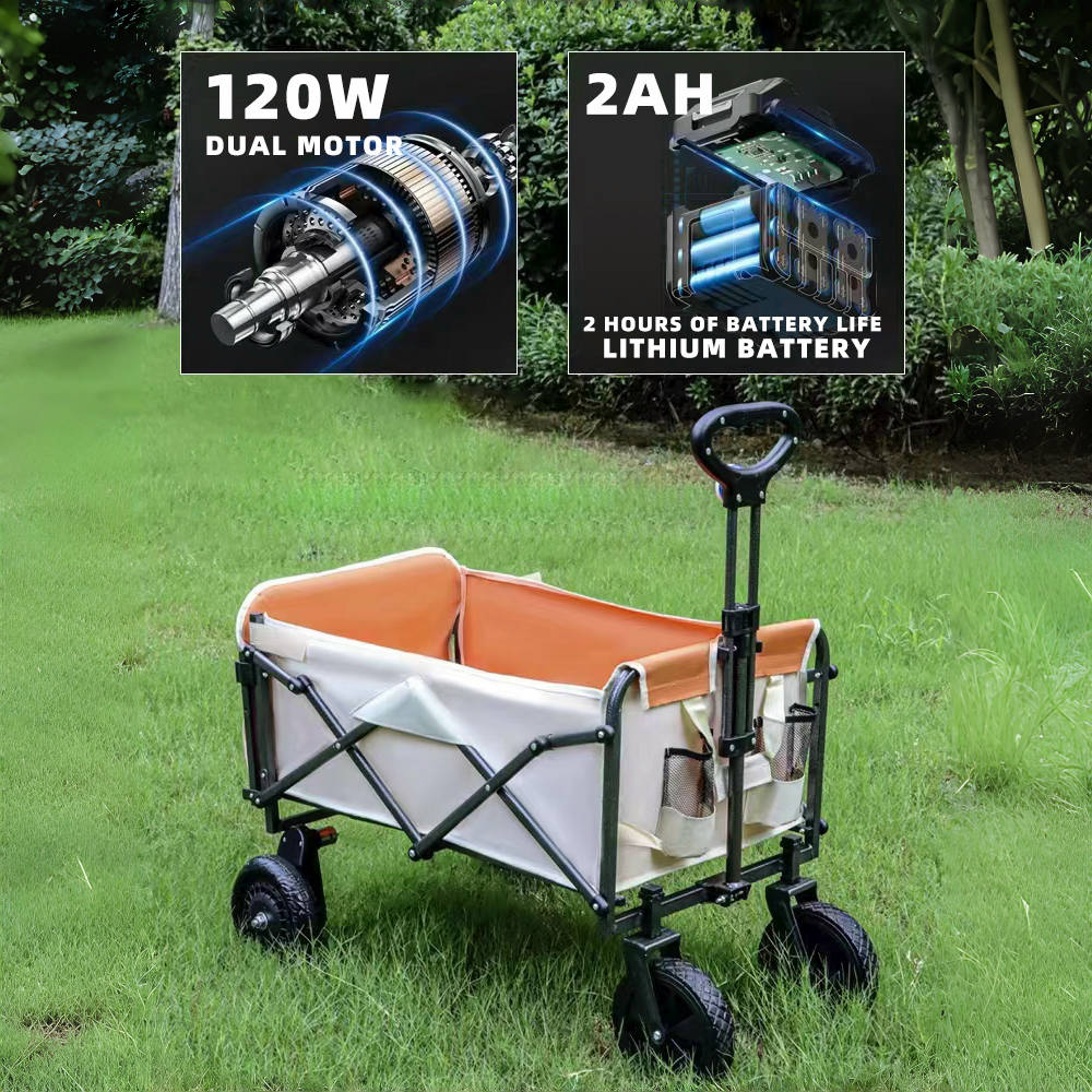 รถเข็นแคมป์ปิ้งไฟฟ้าพับได้ แบต - Outdoor Power For Camping บทวิจารณ์และราคา