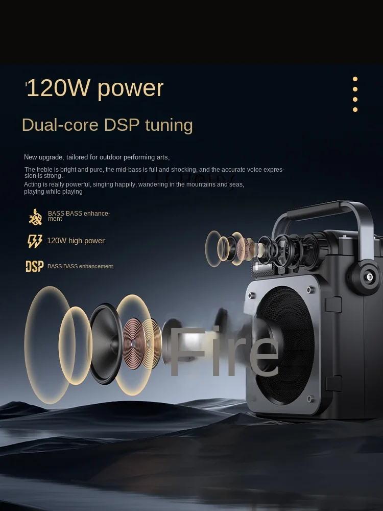 D6 ลำโพงมินิสำหรับไลฟ์สดกำลังส - Power Outdoor บทวิจารณ์และราคา