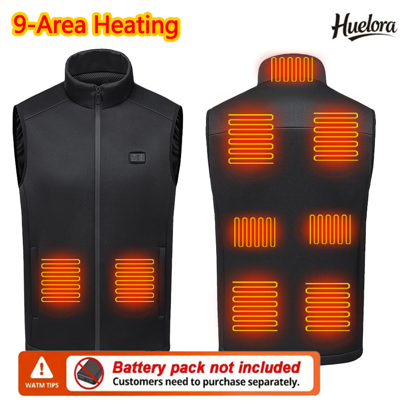 เสื้อกั๊กอุ่นสำหรับฤดูหนาว 9 จ - Outdoor Power Bank บทวิจารณ์และราคา