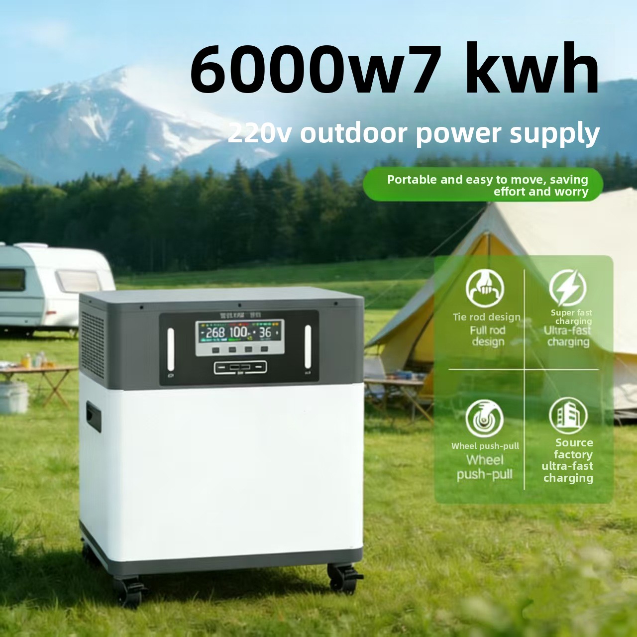 แบตเตอรี่ลิเธียมไอออน แหล่งจ่า - Power Outdoor บทวิจารณ์และราคา