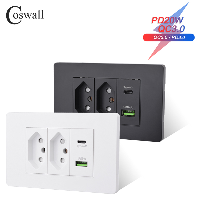 Coswall PC บราซิลมาตรฐาน 20A P - Outdoor Power Outlet บทวิจารณ์และราคา