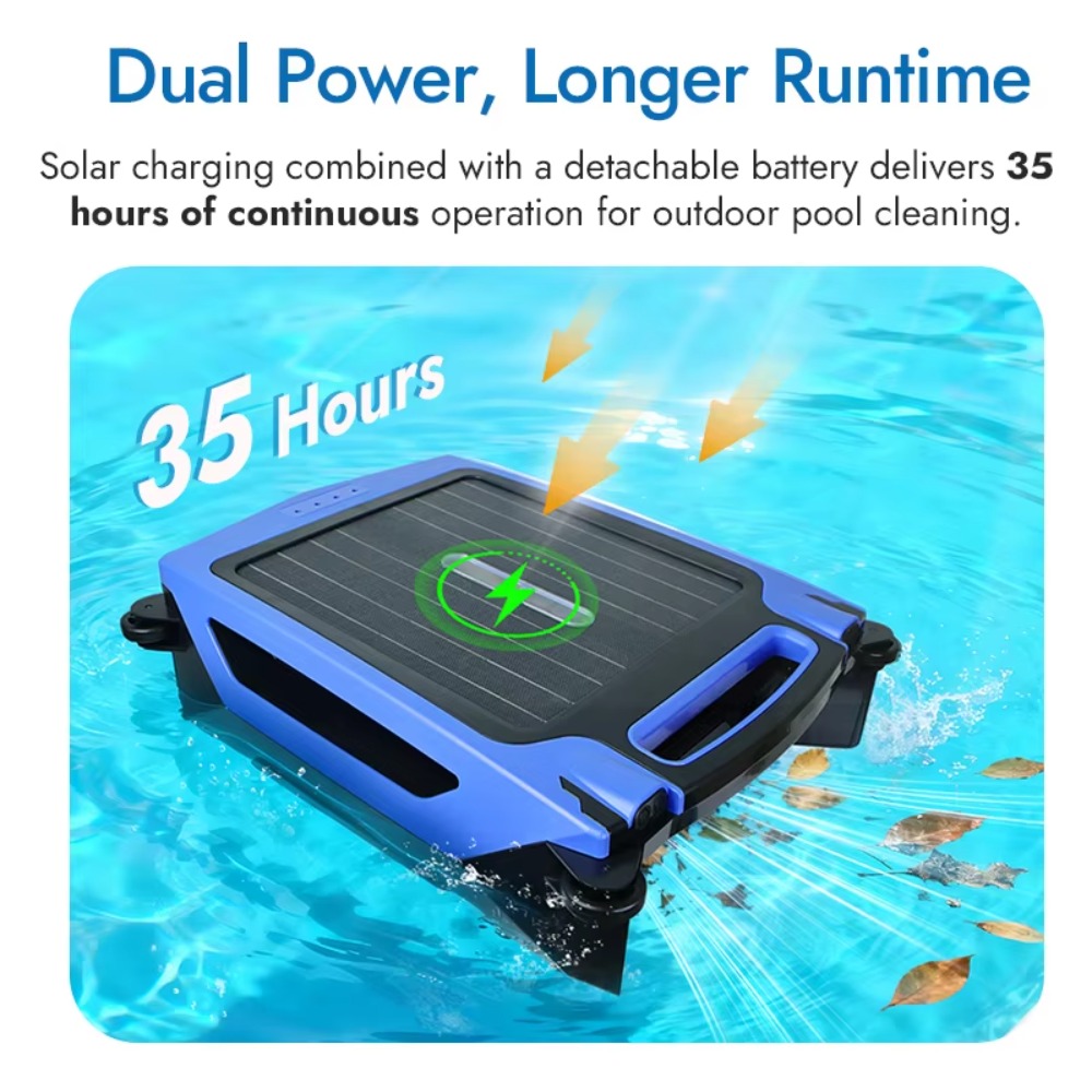 หุ่นยนต์ทำความสะอาดผิวน้ำอัตโน - Quality Outdoor Power บทวิจารณ์และราคา