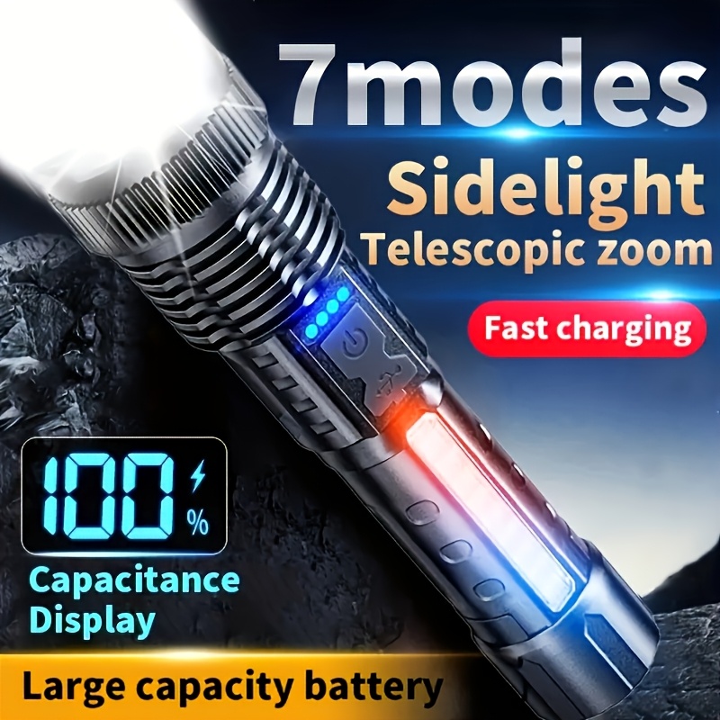 ไฟฉาย LED กำลังสูง พร้อมหน้าจอ - Outdoor Power For Camping บทวิจารณ์และราคา