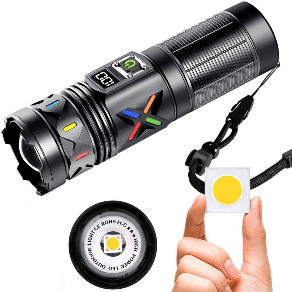 ไฟฉาย LED พลังงานสูงแบบยืดหดได - Outdoor Power For Camping บทวิจารณ์และราคา