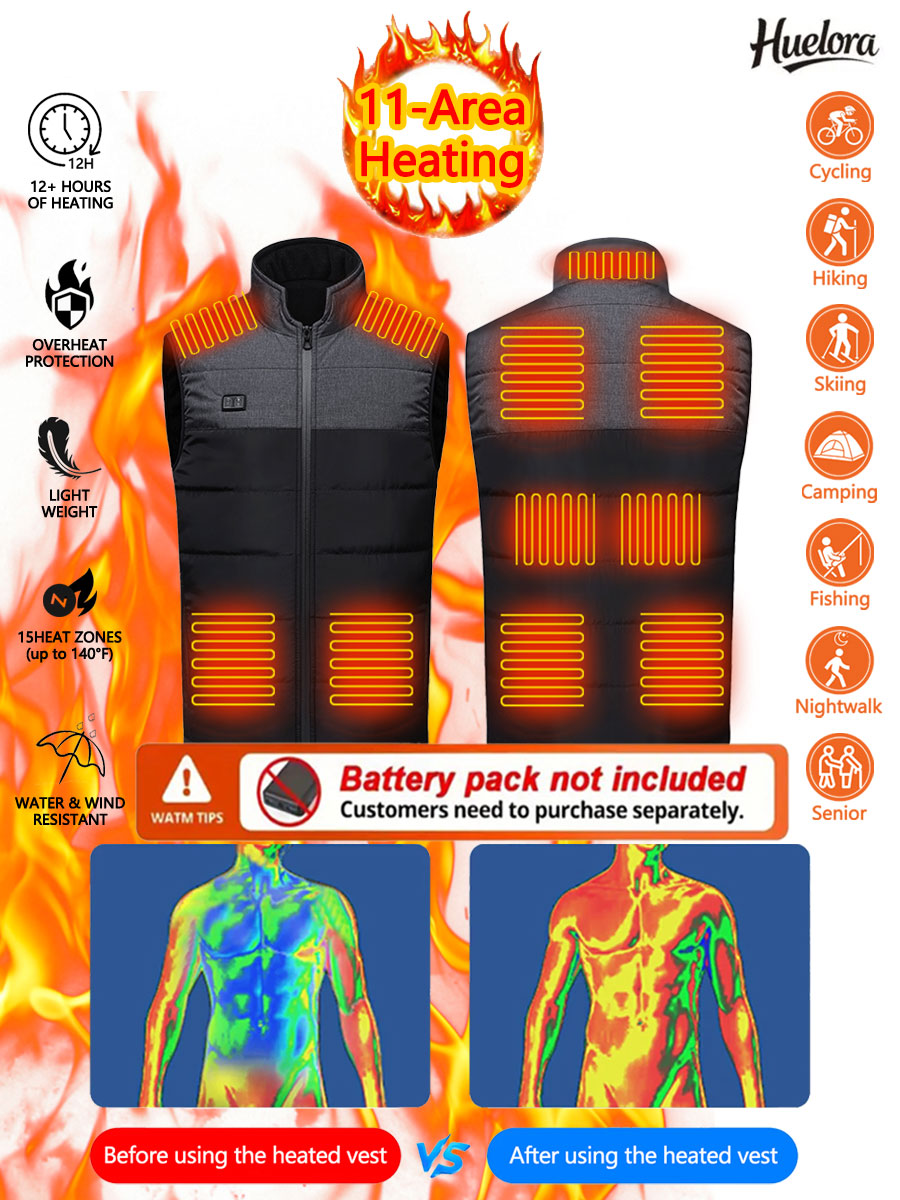 เสื้อกั๊กอุ่นแบบมีฮีตเตอร์ 11  - Outdoor Power Bank บทวิจารณ์และราคา